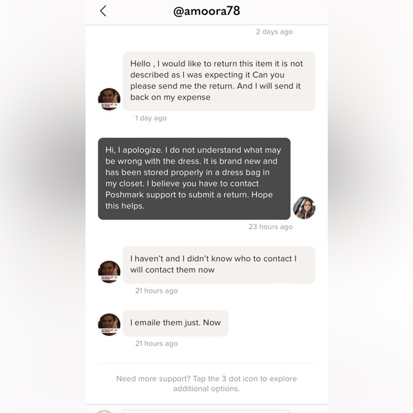 Re: Awful review left on my page - Picture 2 of 3